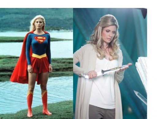 Helen Slater as Supergirl and Lara-EL 