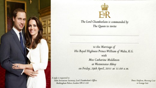 Royal Wedding Invitation