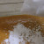 Sprinkle the cake mix across the puree Sprinkle the cake mix across the puree
