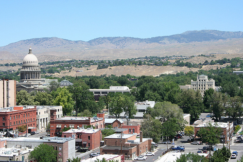 Foothills Behind Boise in the Summer