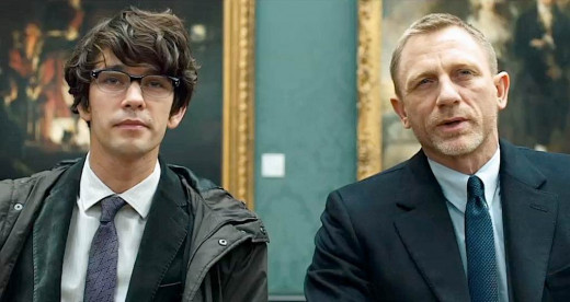 Ben Whishaw and Daniel Craig in Skyfall (2012)