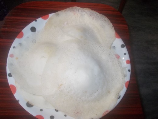 Spongy Appam.