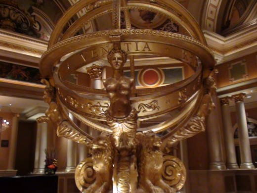 Statue inside The Venetian.