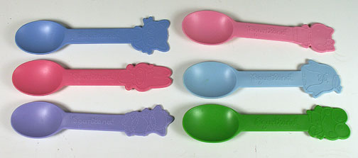Spoons from the Hello Kitty promotion.
