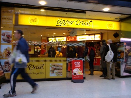 The Upper Crust Lime St Station