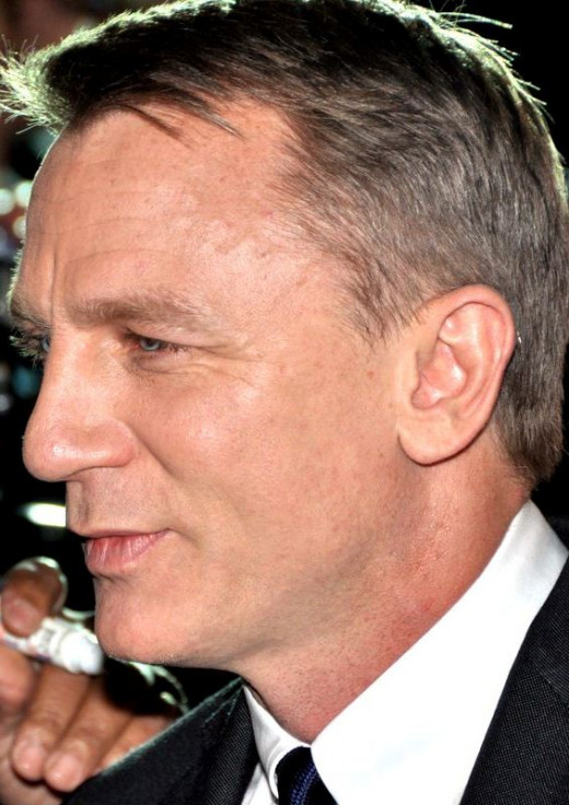 Daniel Craig at Skyfall's French premiere, 2012 