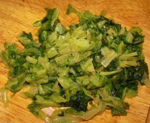 Chopped Red Leaf Lettuce