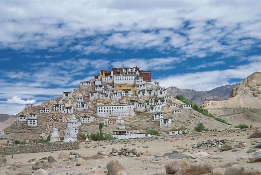 Thikse monastery, the Indus Valley, Ladakh