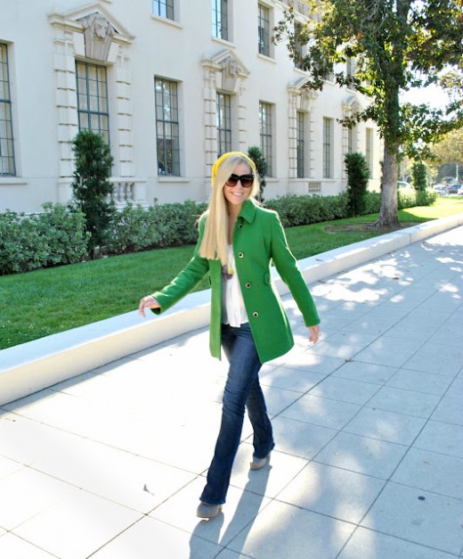 Blue and green