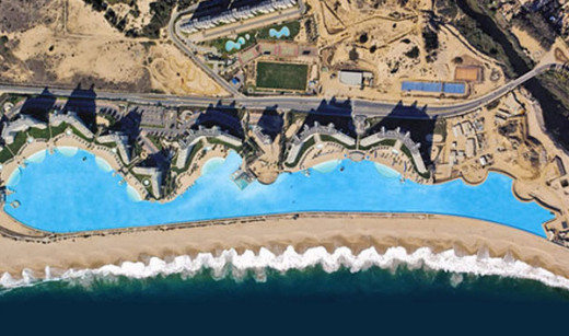 San Alfonso Pool (Google earth view)