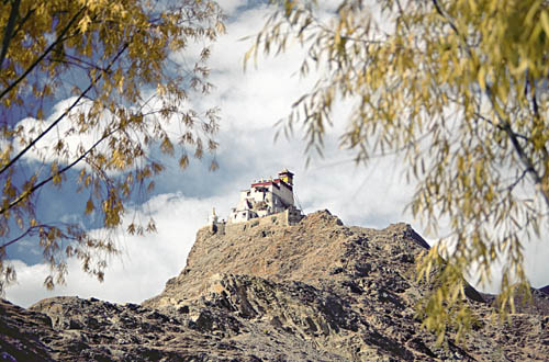 Hilltop monastery, Yarlung, Tibet