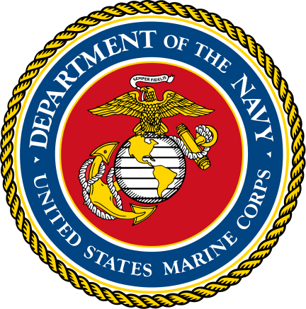 Seal of the United States Marine Corps.