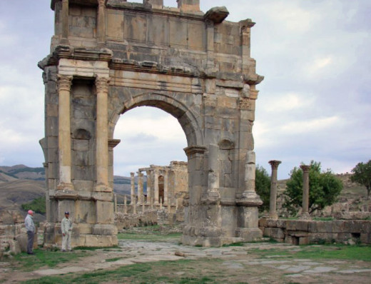 Djemila - the Roman town of Cuicul