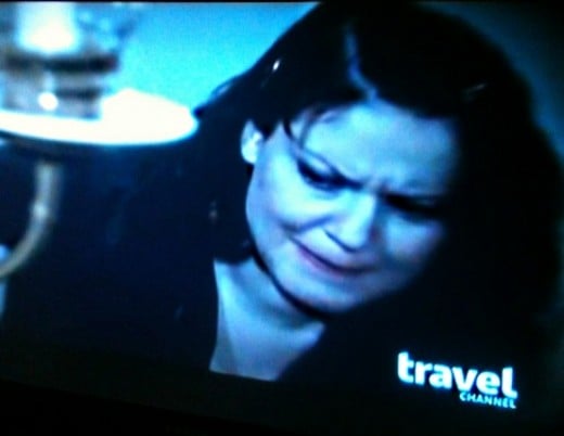 Facial Expressions Amy Makes during Lizzy Borden House walk through