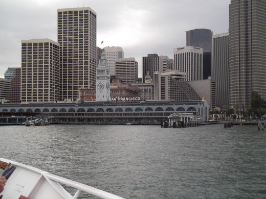 San Francisco, from the ferry.
