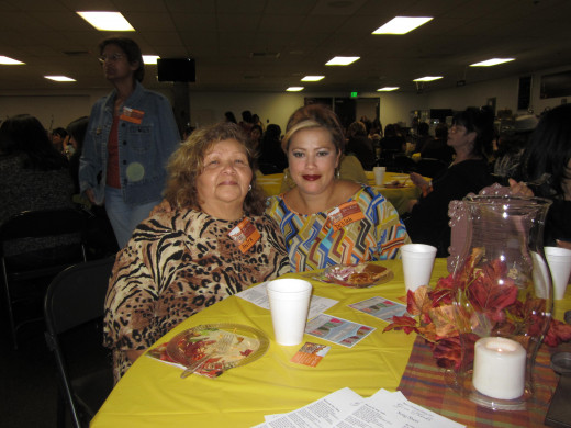 my mom and I