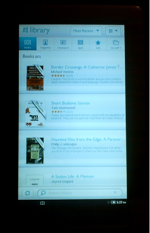 My Library on the Nook