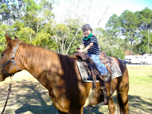 One of my little cowpokes.