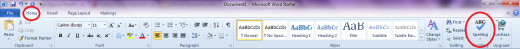 Microsoft Word makes it easy to edit and proofread essays.