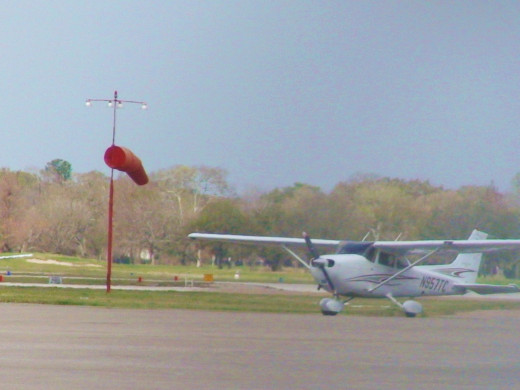 Weather Spotters are also trained to look for changes in the wind speed, wind direction, and sound.