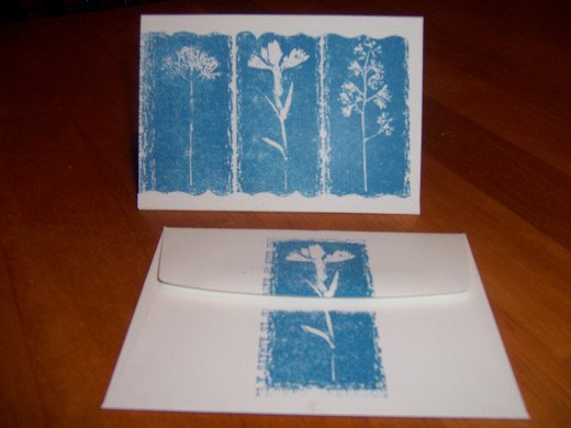 an example of the papercrafting, rubberstamping I do using Stampin Up products.