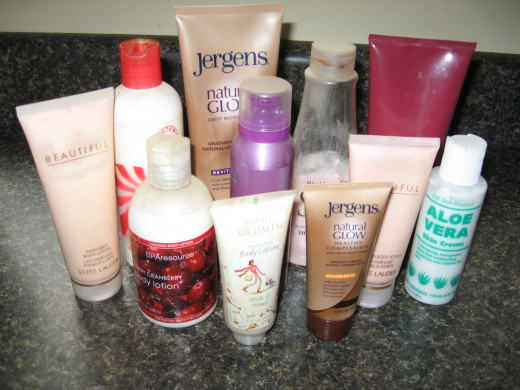 Anti Aging, firming, and moisturizing products