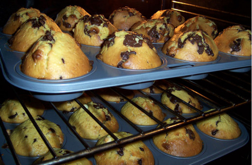 Delicious Chocolate Chip Muffins! 