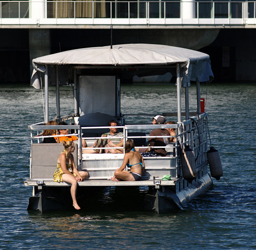 Hang Out on a Pontoon Boat
