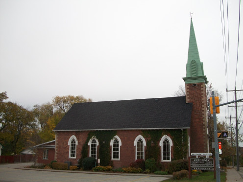 Erindale Presbyterian Church, formerly Springfield Methodist Church, Mississauga