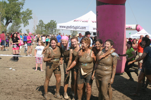 after the race