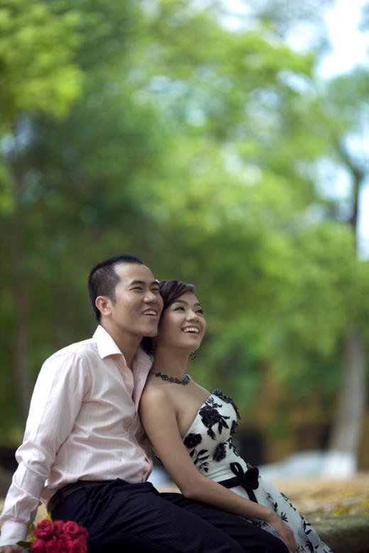 Some of the essential elements of true love include understanding, sharing and caring with each other.