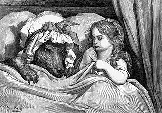 Little Red Riding Hood and the Wolf