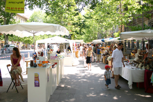 Street Market in Aix en Provence
