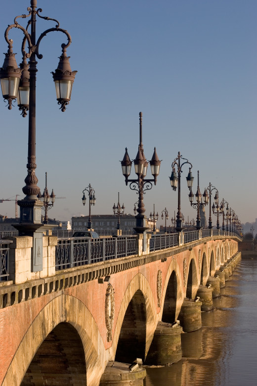 Pont de Pierre in Bordeaux
