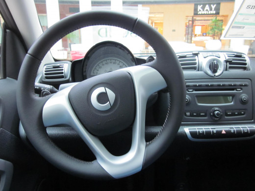 View from the driver