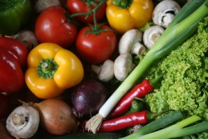 Vegan food to reduce cholesterol.