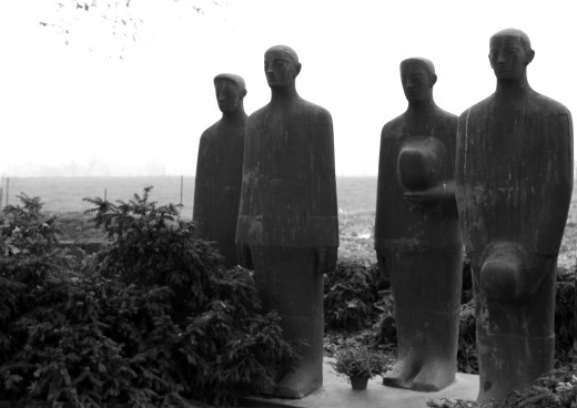 Never alone, never forgotten; Langemark German Military Cemetery, Langemark (Belgium)