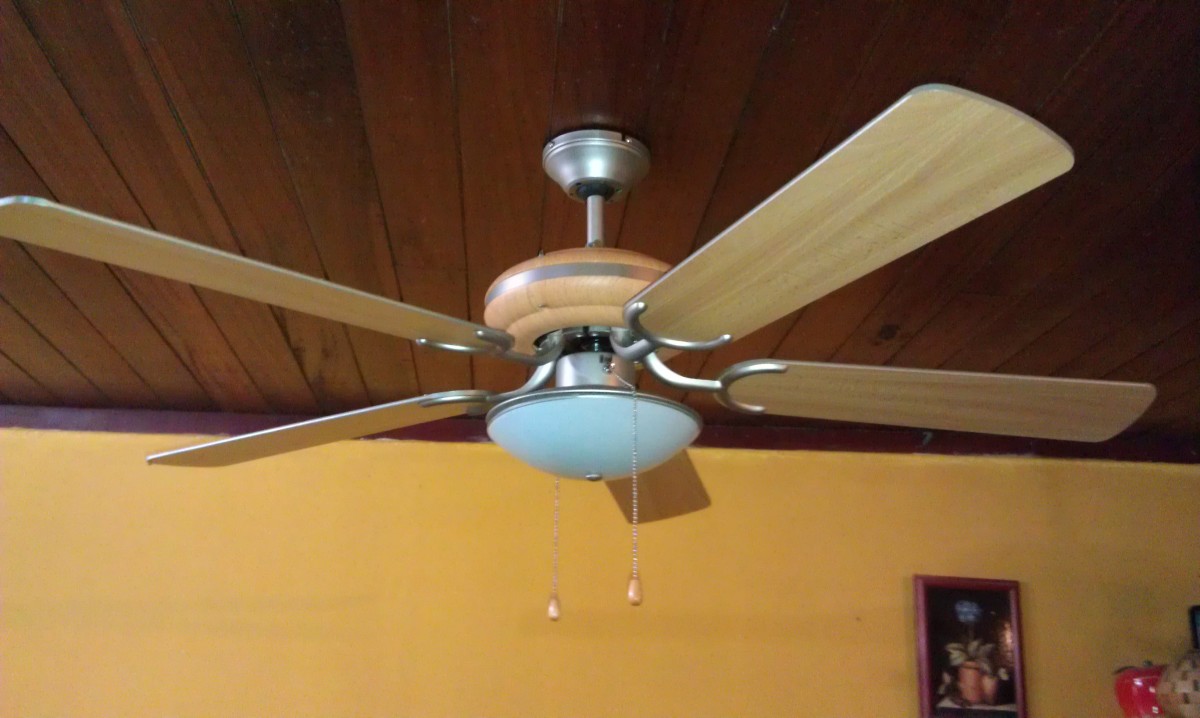 Installing A Ceiling Fan With A Light Dengarden