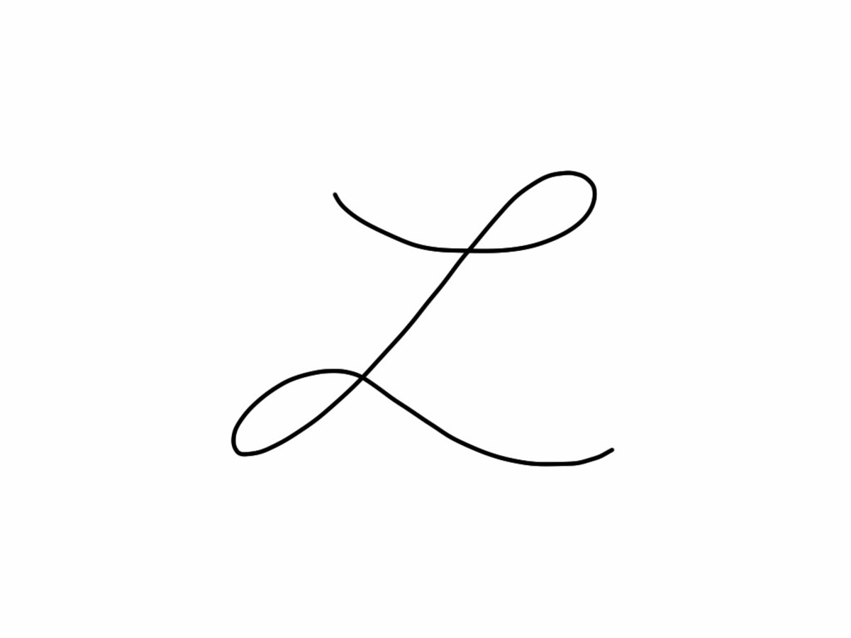How to Turn a Cursive "L" into a Bird Drawing HubPages