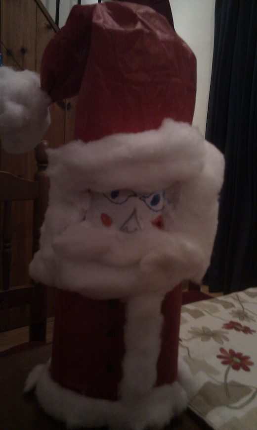 Your finished Father Christmas!