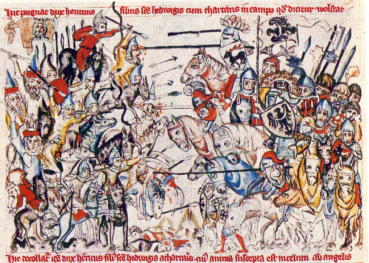 The Battle of Liegnitz in Poland saw the Mongols destroy the Silesian Army, thus leaving the rest of Europe. But unforseen circumstances prevented any further advance...