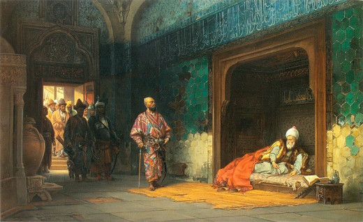 Timur's victory over and capture of the Sultan Bayezid I of Ankara delayed the destruction of the Byzantine Empire and the expansion of the Ottoman Empire by fifty years.
