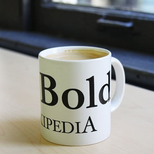 COFFEE MUG but your name isn't anywhere in sight.