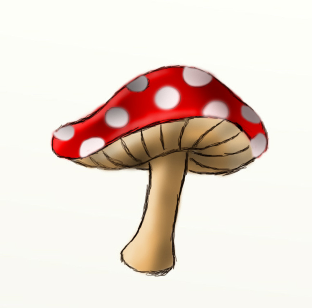 How to draw a mushroom | HubPages