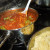 Mixing the spaghetti sauce Mixing the spaghetti sauce