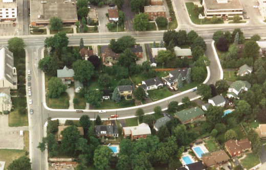 Rambo Crescent after reconstruction as seen on July 1, 1987.