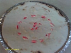 Candy Cane Recipe:  Peppermint Marshmallow Pie