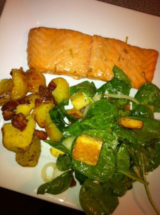 Lime Marinated Salmon