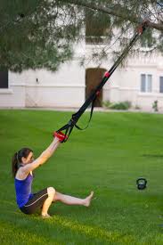 Assisted pistol on suspension trainer