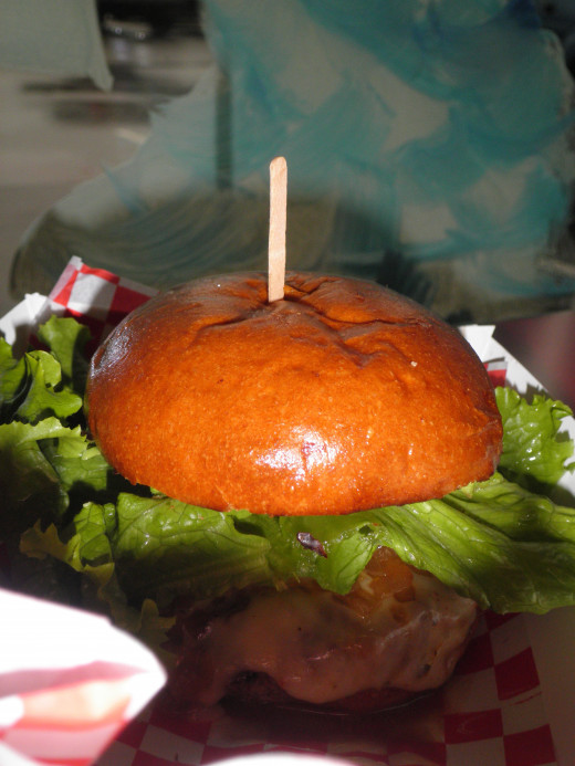 Fresh made buns are a trademark of Boulevard Burgers in Castro Valley and San Leandro, California